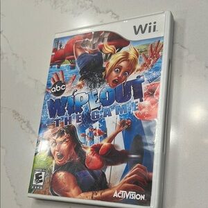 Wii Wipeout The Game - Blue Cover